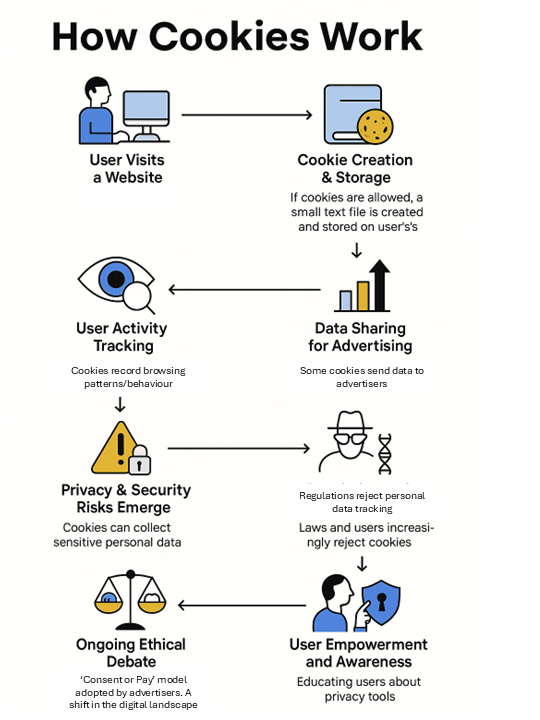 How Cookies Work Diagram